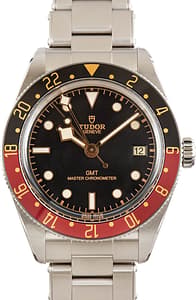 Men's Used Tudor Black Bay 58 GMT Black & Burgundy Bezel
