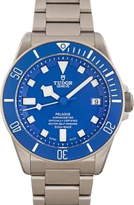 Used Tudor Pelagos Titanium 25600TB Blue Dial