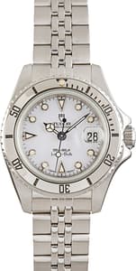 Ladies Tudor Submariner Ref 96090 White Dial
