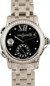 Ulysse Nardin Dual Time Diamond Dial & Bezel