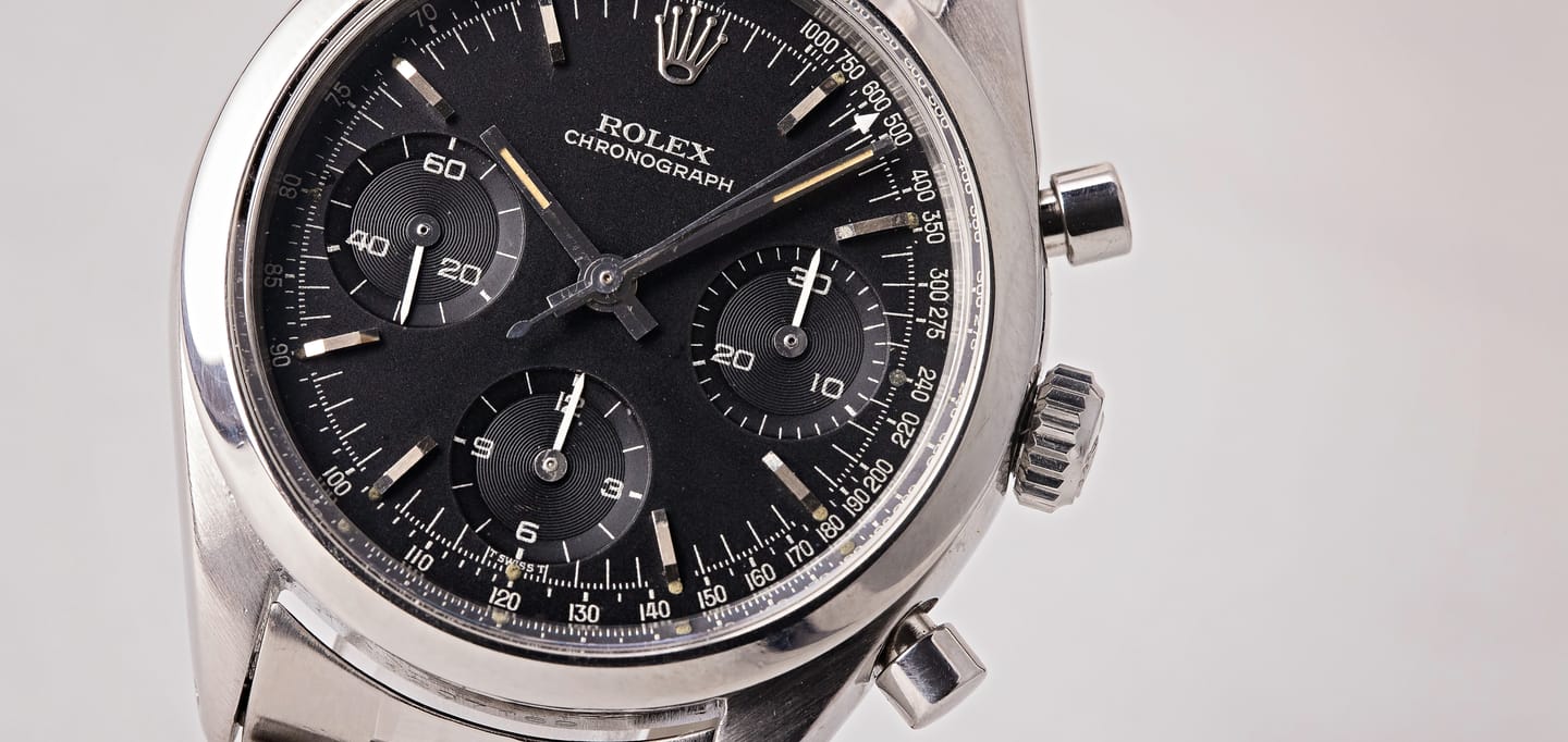 Rolex Chronograph closeup