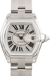 Cartier Roadster Ref W62025V3 Stainless Steel