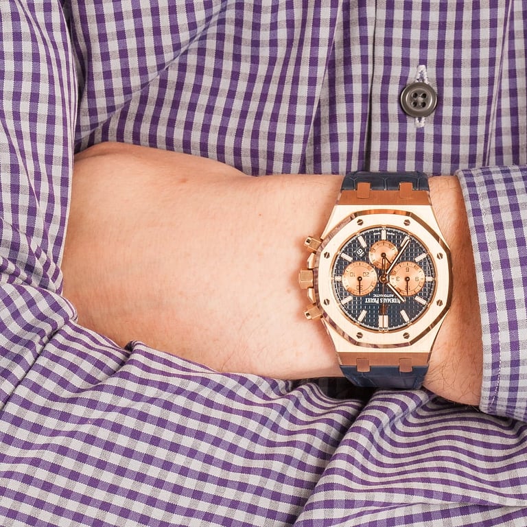 Pre-Owned Audemars Piguet Royal Oak 18k Rose Gold