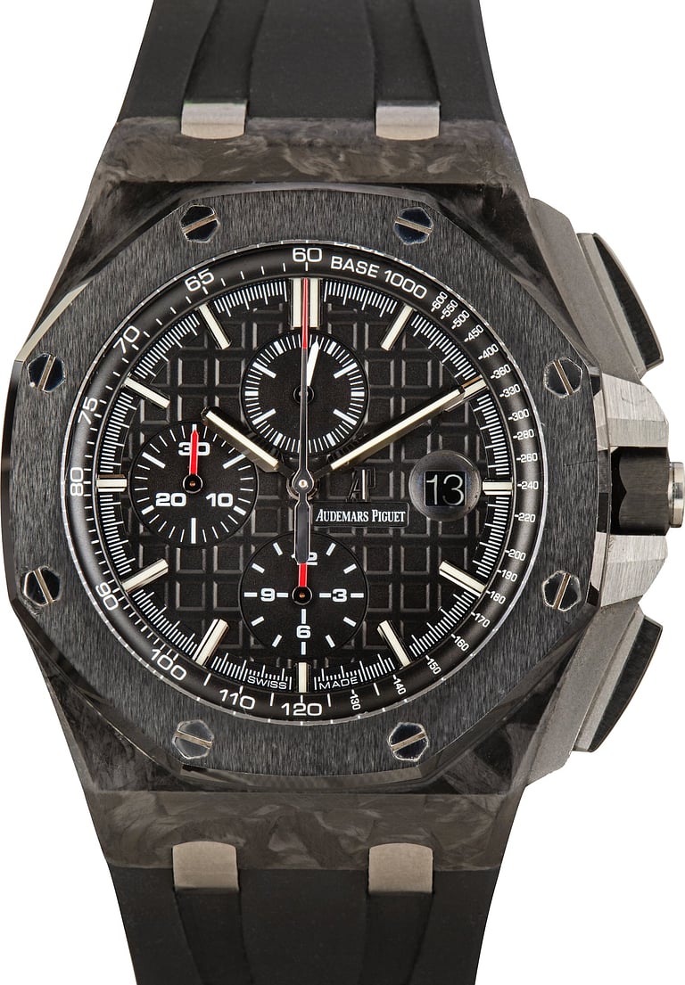 Pre-Owne Audemars Piguet Royal Oak Offshore Chronograph Carbon