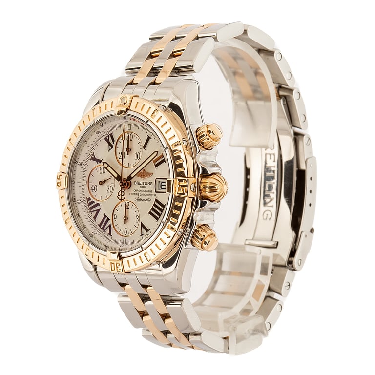 Pre-Owned Breitling Chronomat Evolution 44 Silver Dial