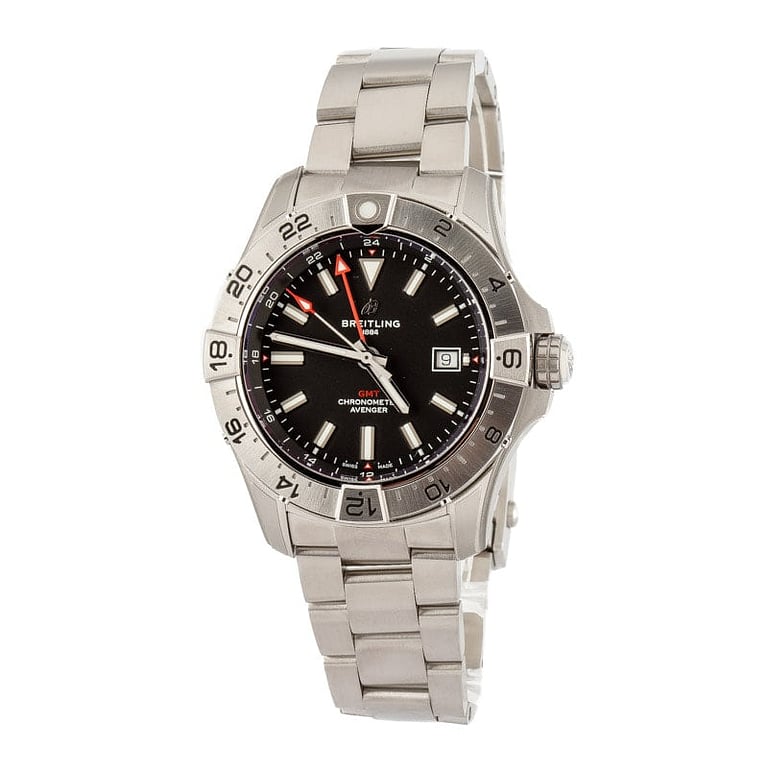 Breitling Avenger Automatic GMT 44 Black Dial