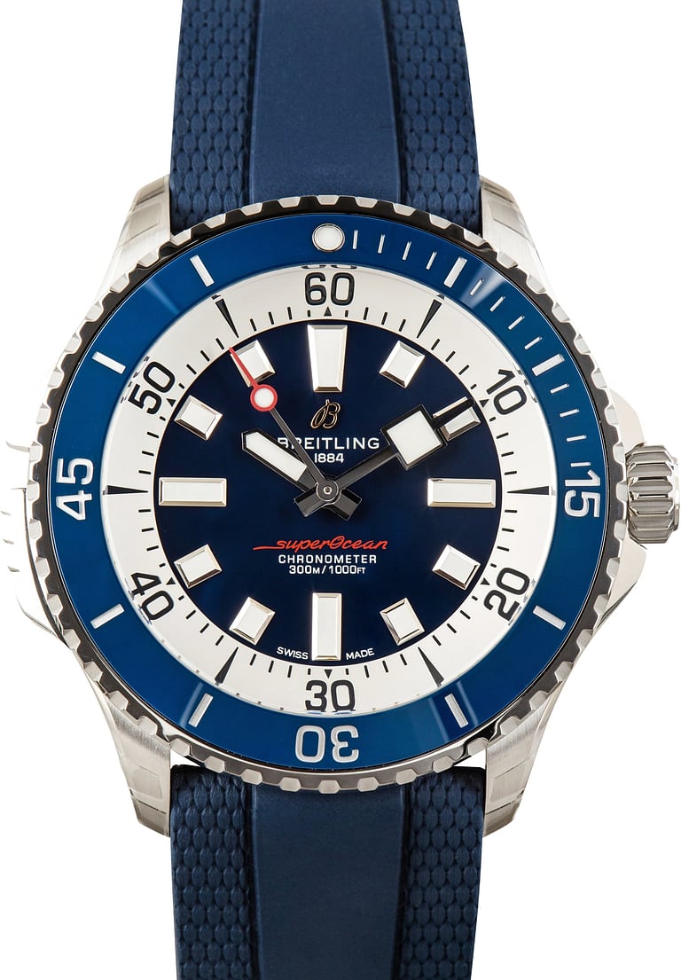 Breitling Blue Dial Superocean Automatic 46