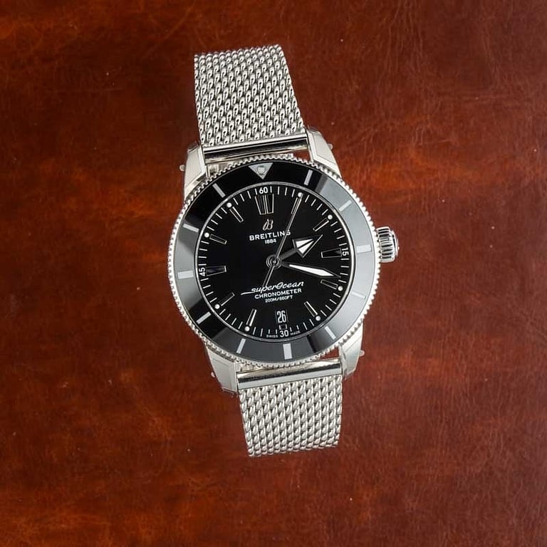 Superocean Heritage B20 Black Dial Automatic 44