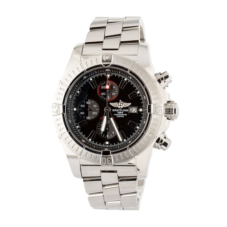 Breitling Super Avenger Black Dial