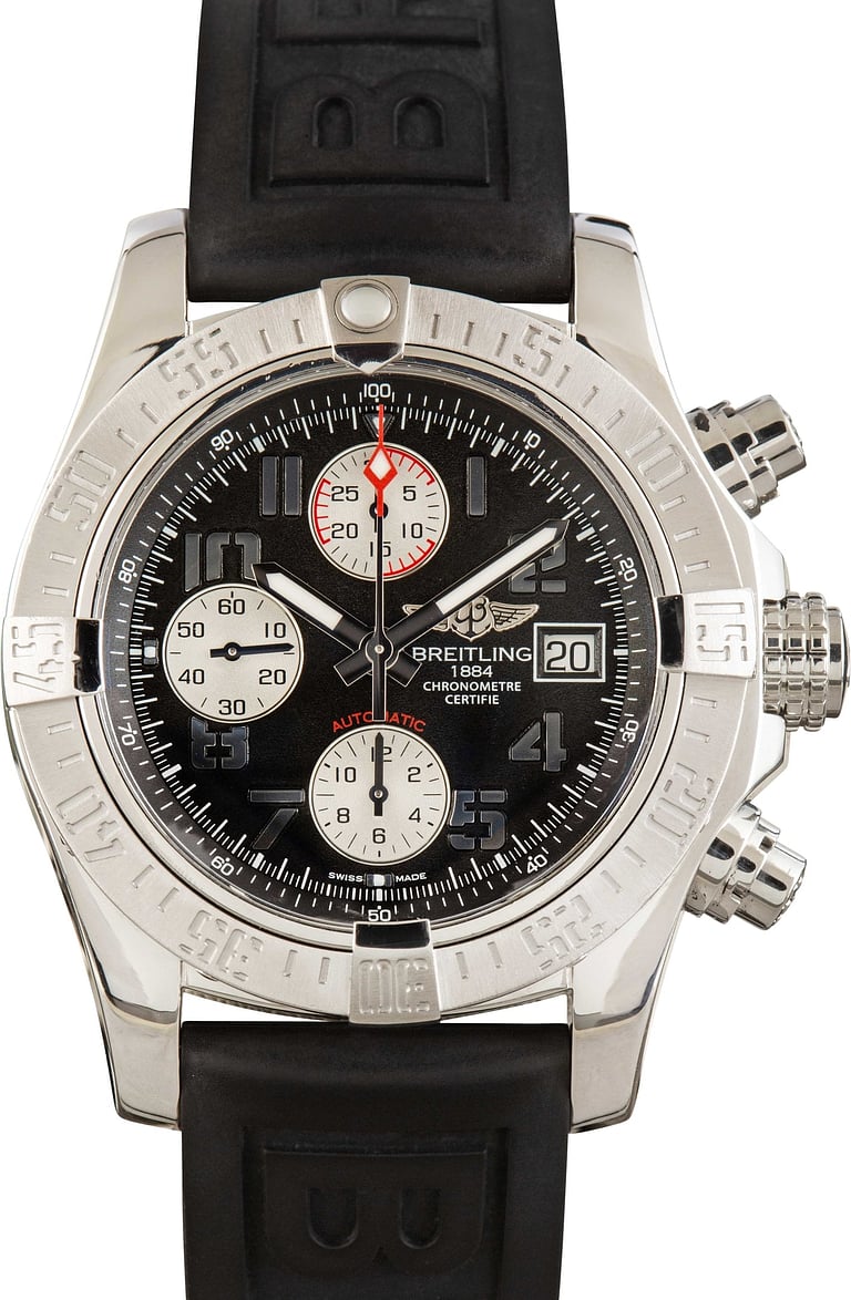 Used Breitling Avenger II Black Dial