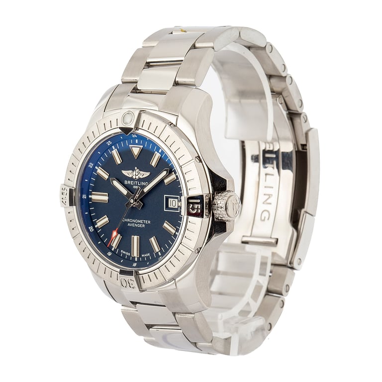 Pre-Owned Blue Dial Breitling Avenger Automatic 43