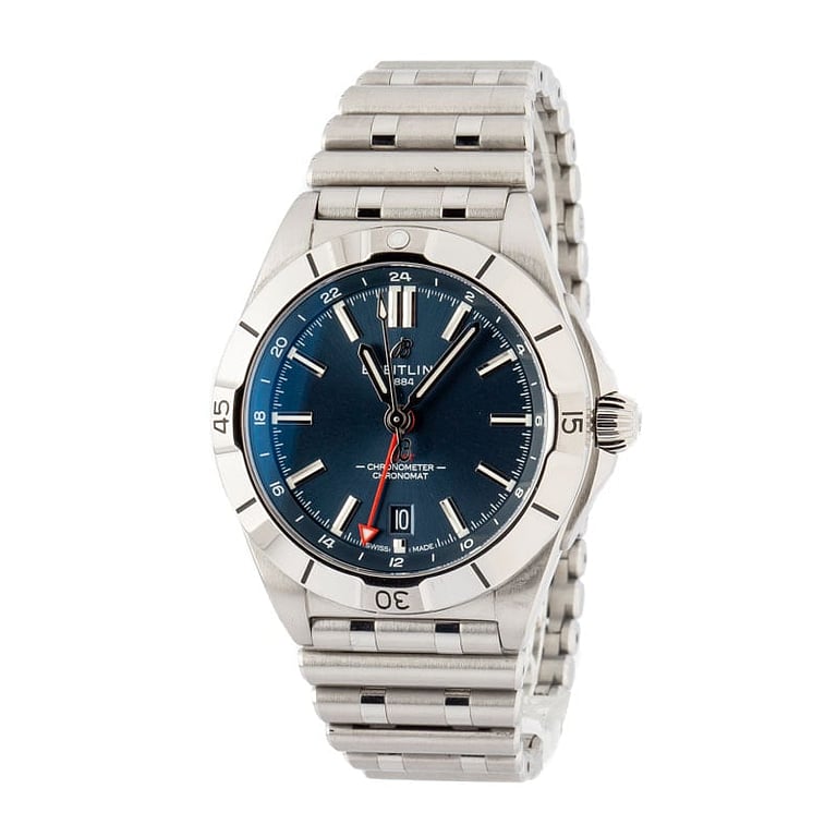 Used Breitling Chronomat GMT Blue Dial