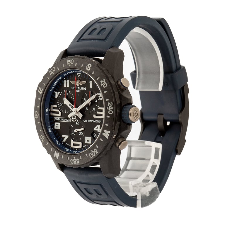 Pre-Owned Breitling Professional Endurance Pro 44 Breitlight Blue Strap