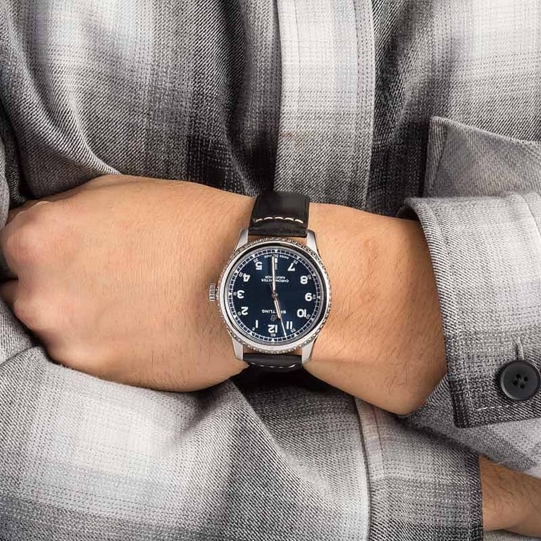 Breitling Navitimer 8 Stainless Steel Blue Dial
