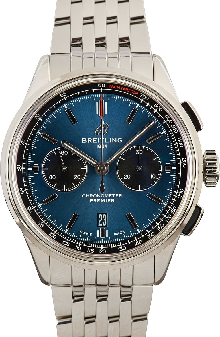 Breitling Premier B01 Blue Dial