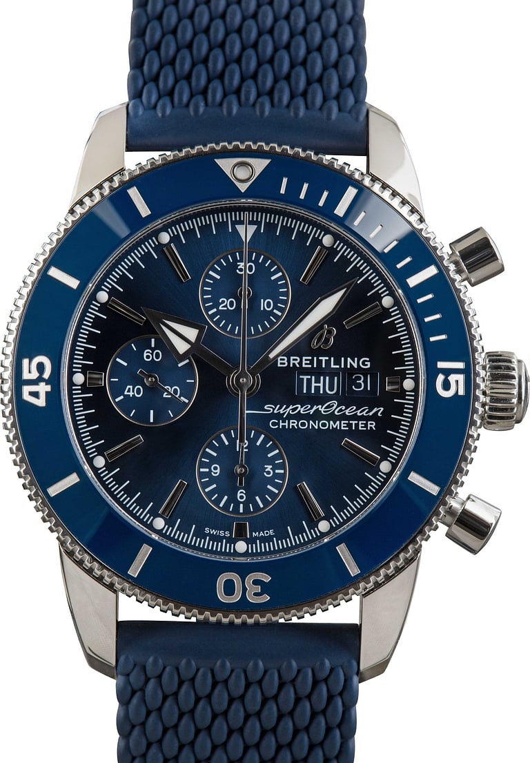 Pre-owned Breitling Superocean Heritage Chronograph 44