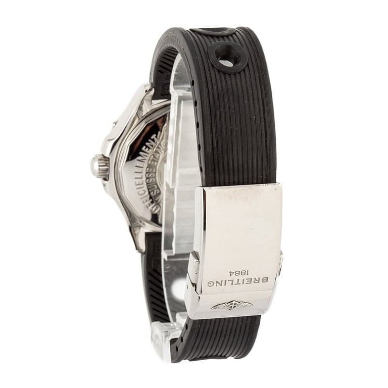 Pre-owned Breitling SuperOcean Black Arabic Dial