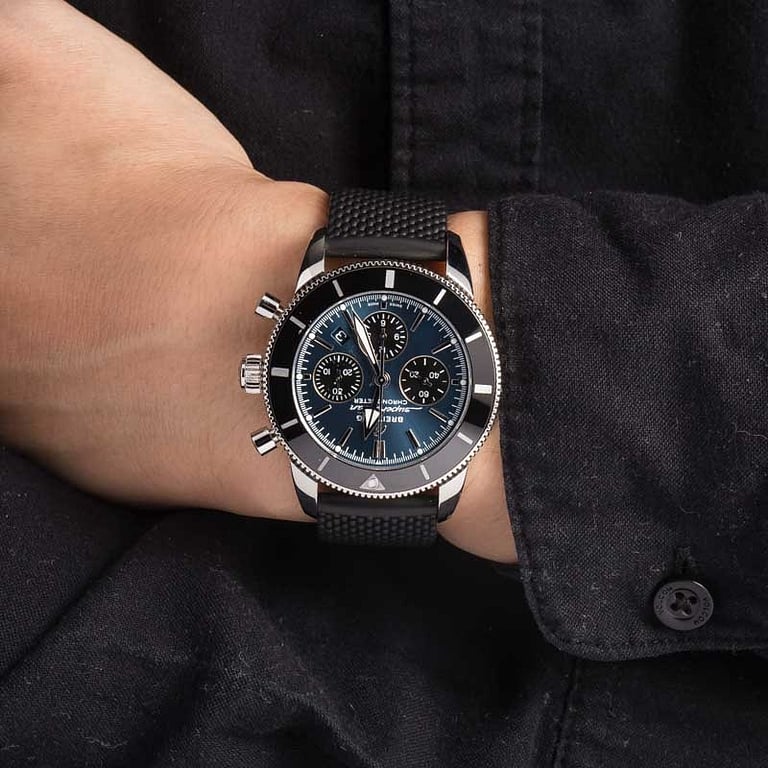 Used Breitling Superocean Heritage B01 Chronograph 44 Blue Dial