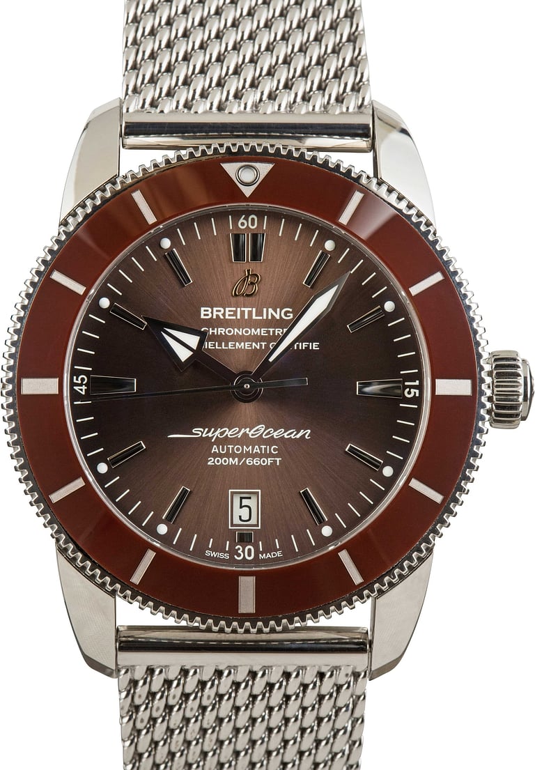 Pre-owned Breitling SuperOcean Heritage II