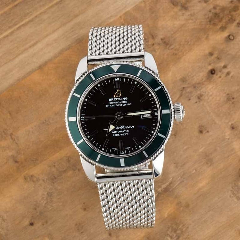 Breitling Superocean Heritage 42 Green Bezel