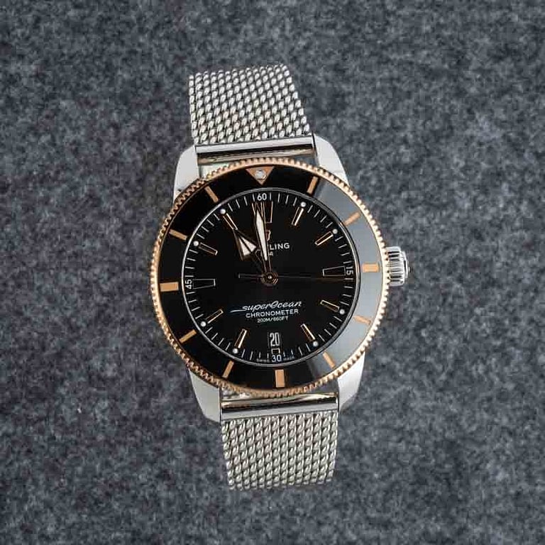 Men's Breitling Superocean Heritage B20 Automatic 44 Black Dial