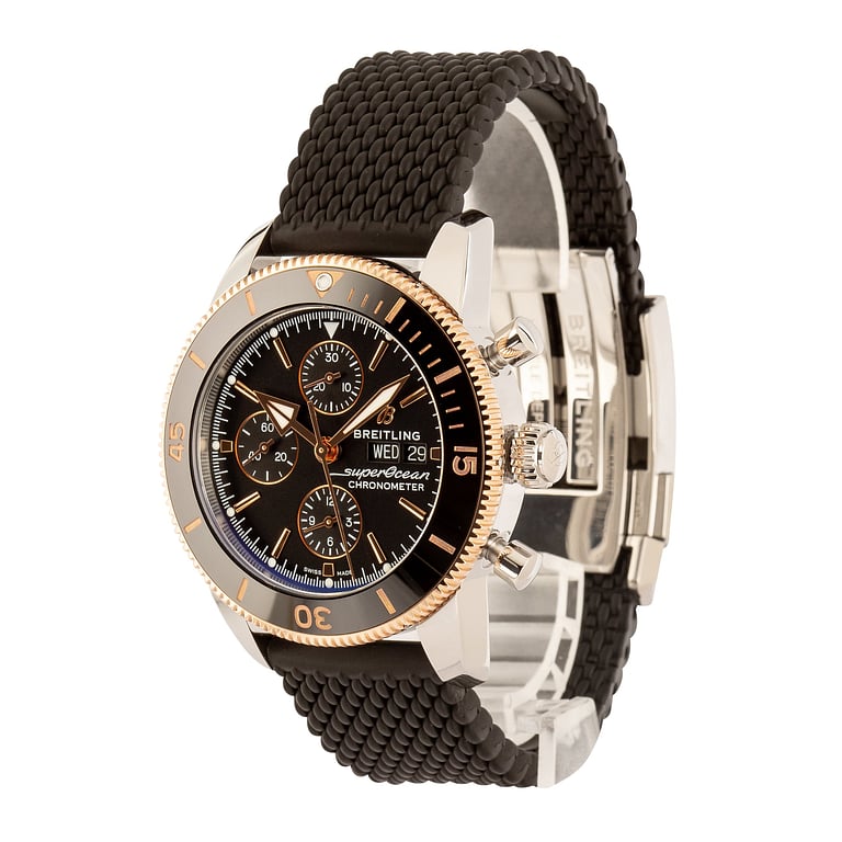 Used Breitling Two Tone Superocean Heritage Chronograph 44