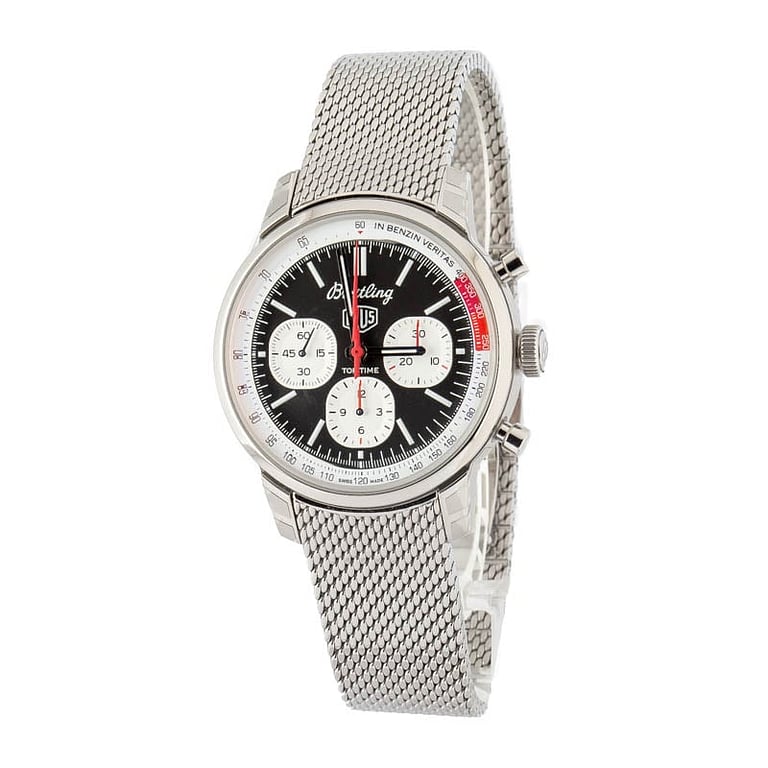 Pre-Owned Breitling Top Time B01 Deus Black Dial