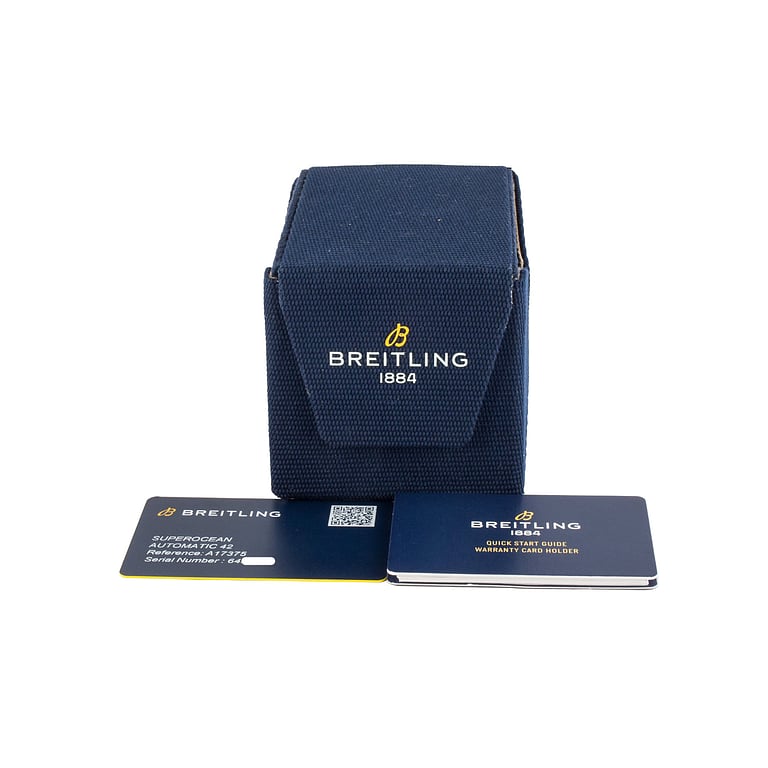 Pre-Owned Black Dial Breitling Superocean Automatic 42