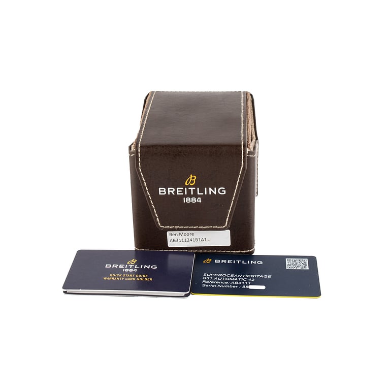 Used Breitling Superocean Heritage B31 Automatic 42 Black Dial