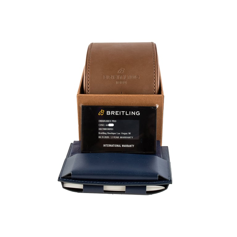 Pre-Owned Breitling Professional Endurance Pro 44 Breitlight Blue Strap