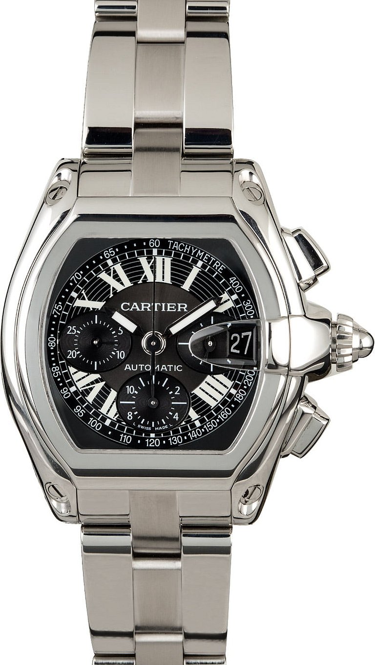 Cartier Roadster 2618 Black Dial