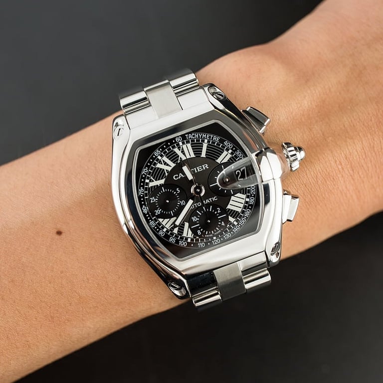 Cartier Roadster 2618 Black Dial