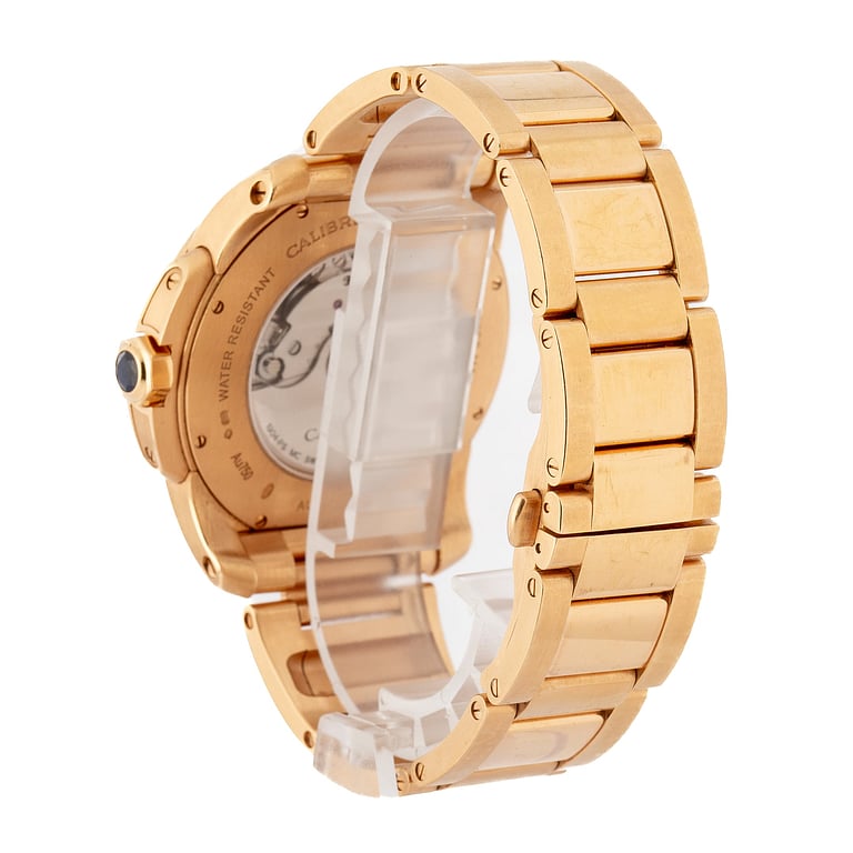 Pre-Owned Cartier Calibre De Cartier W7100040 18k Rose Gold
