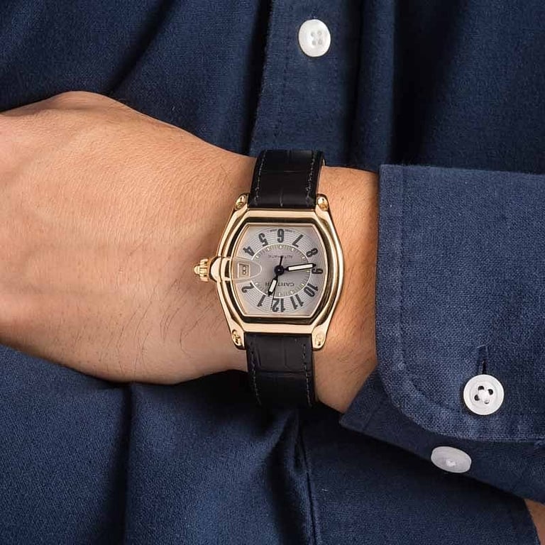 Cartier Roadster W62003V2 Yellow Gold