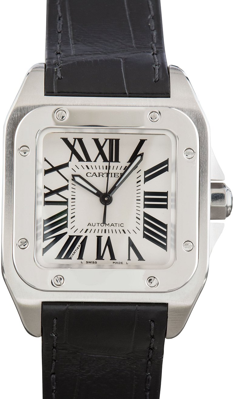 Cartier Santos 100 W20106X8 Medium Model