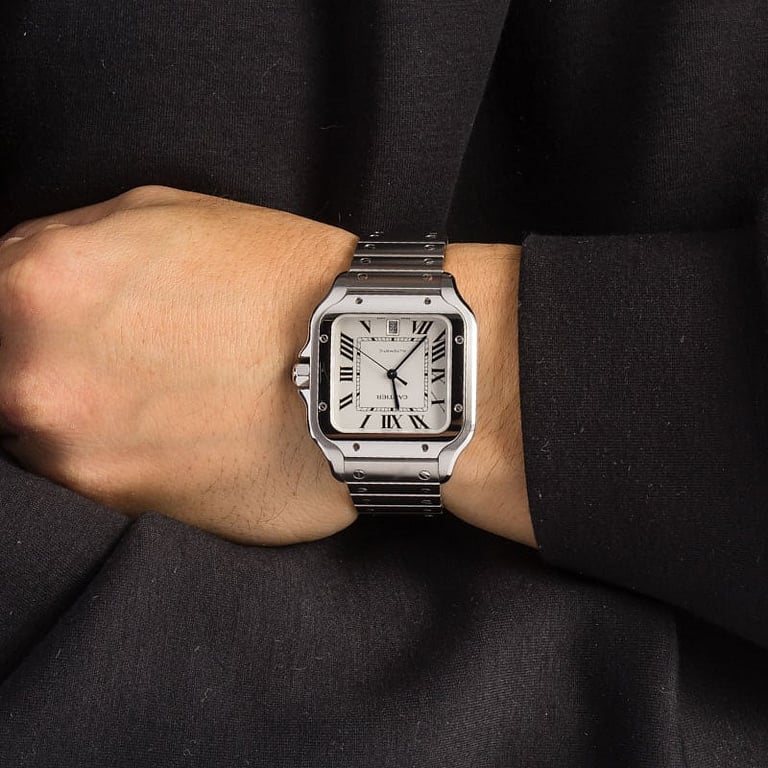 Cartier Santos de Cartier Ref WSSA0009 Large Model