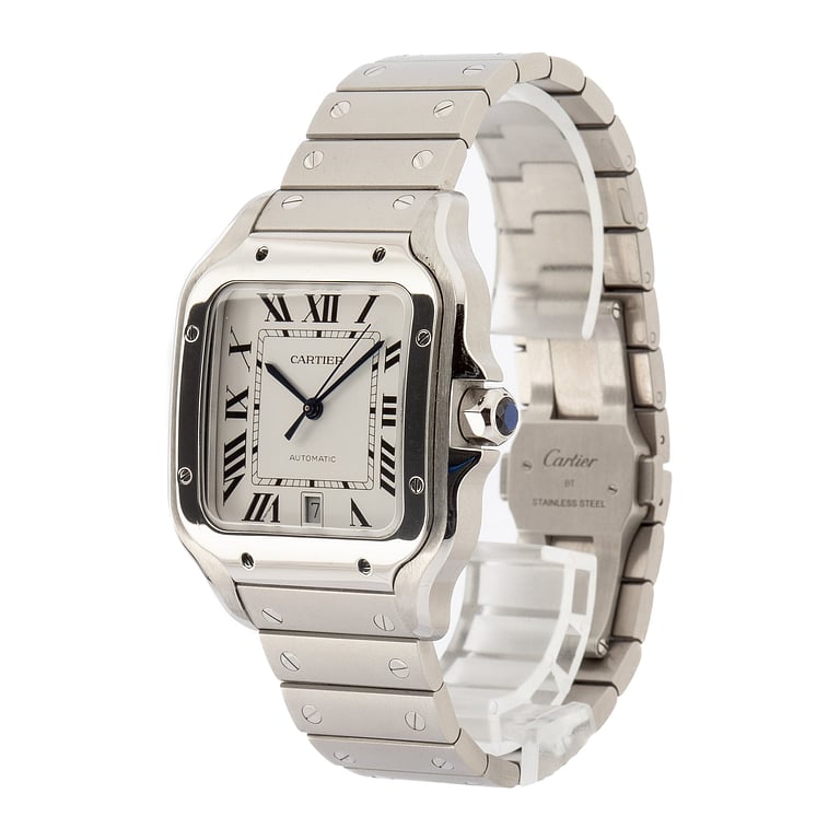 Pre-Owned Large Model Santos de Cartier Ref WSSA0018