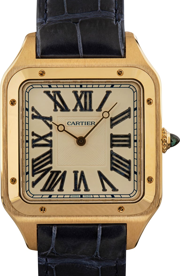Cartier Santos Dumont 18k Yellow Gold