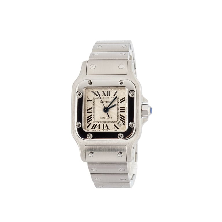 Used Cartier Santos Galbee W20054D6 Stainless Steel