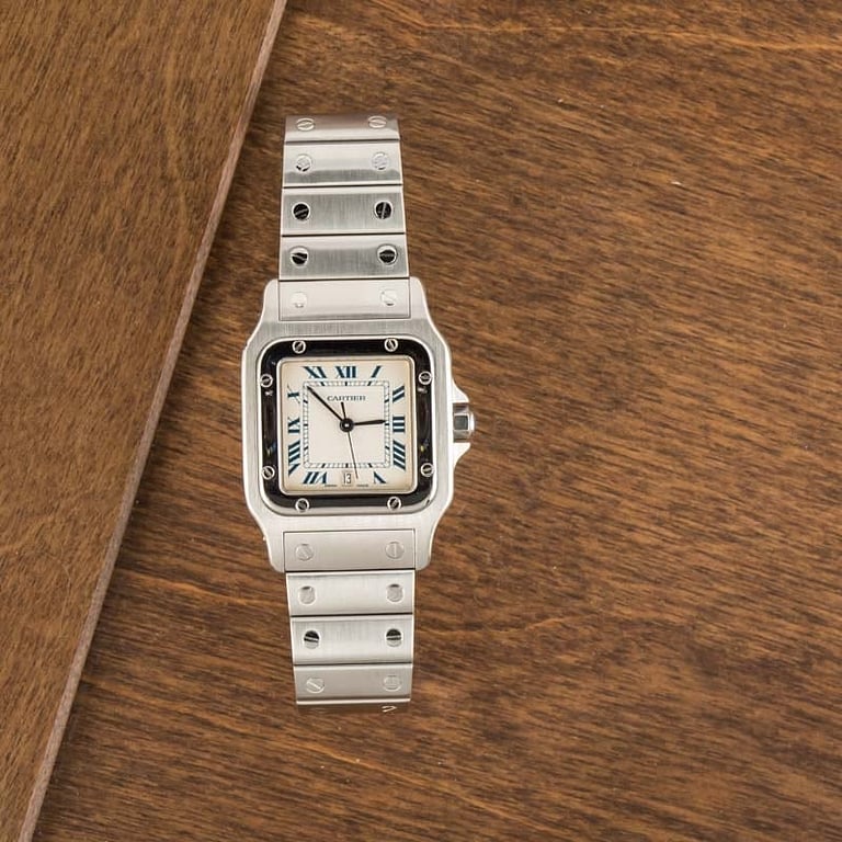 Cartier Santos Galbee Ref W20018D6 Stainless Steel