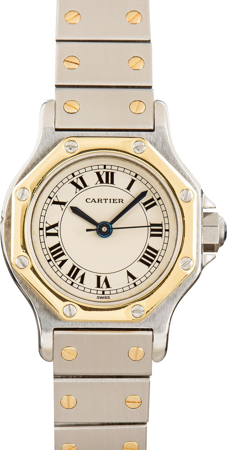 Cartier Santos Ronde Ref 82037288 Two Tone