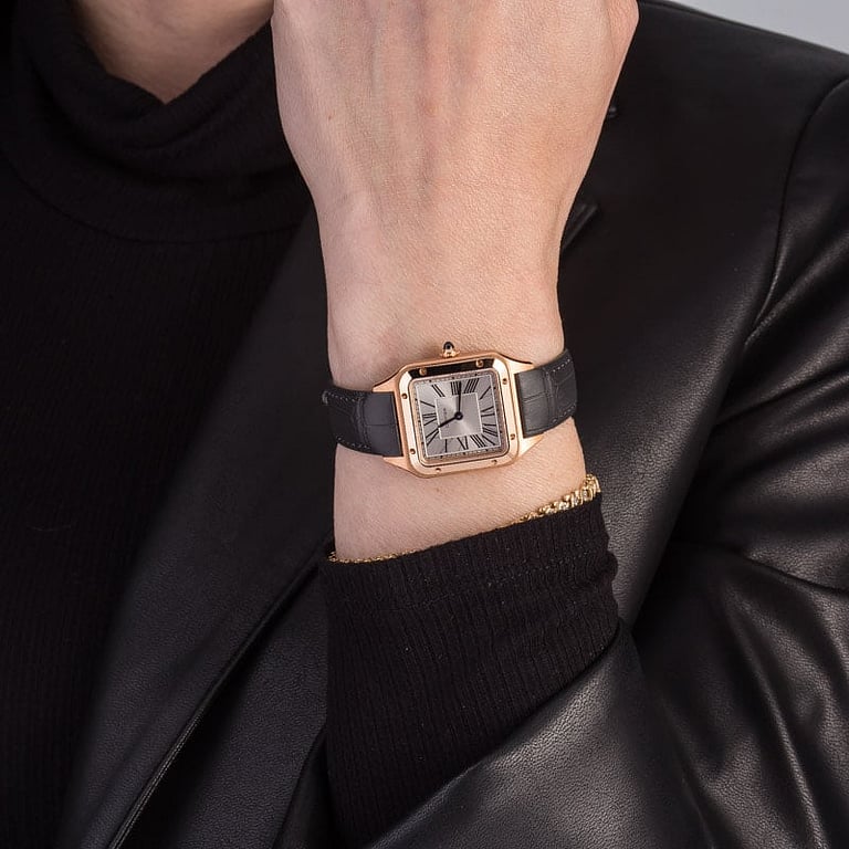 Cartier Santos Dumont 18k Rose Gold