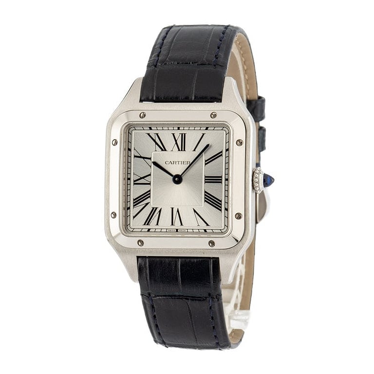 Pre-Owned Cartier Santos Dumont Stainless Steel