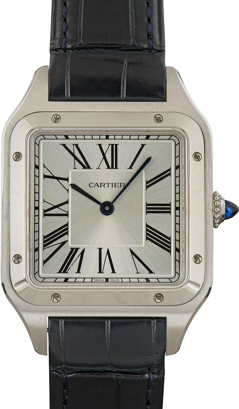 Pre-Owned Cartier Santos Dumont Stainless Steel