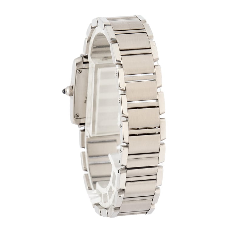Cartier Tank Francaise Silver Dial W51008Q3 Small Steel Model