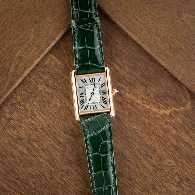 Cartier Tank Louis WGTA0011 Rose Gold