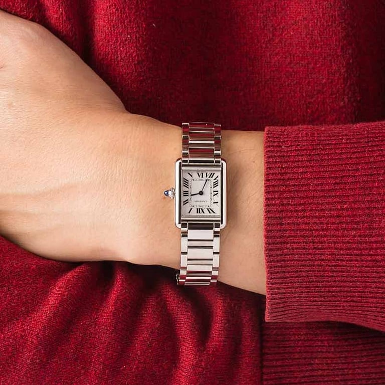 Tank Must de Cartier Stainless Steel WSTA0107 Small Model