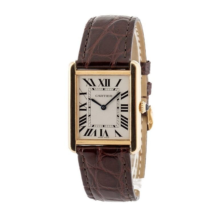 Cartier Tank Solo Large Yellow Gold