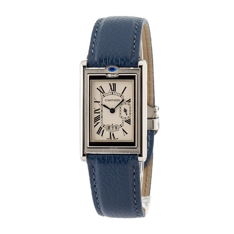 Cartier Tank Basculante Stainless Steel