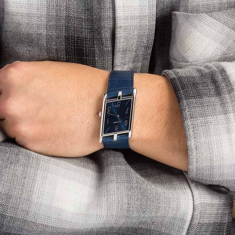 Cartier Tank Asymetrique "New York 5th Ave" Platinum